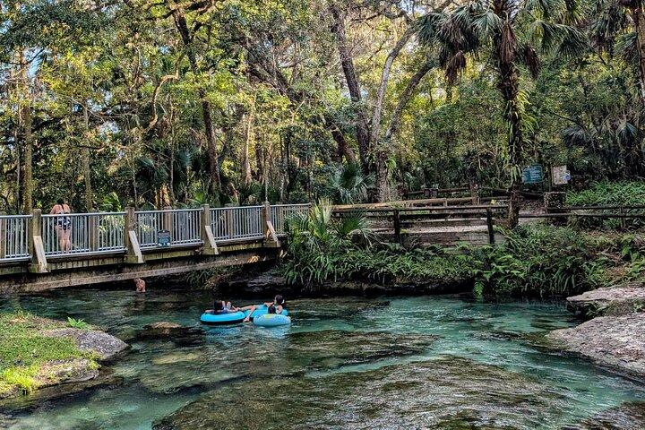 Rock Springs River Tubing & Apopka Wildlife Adventure com Pickup