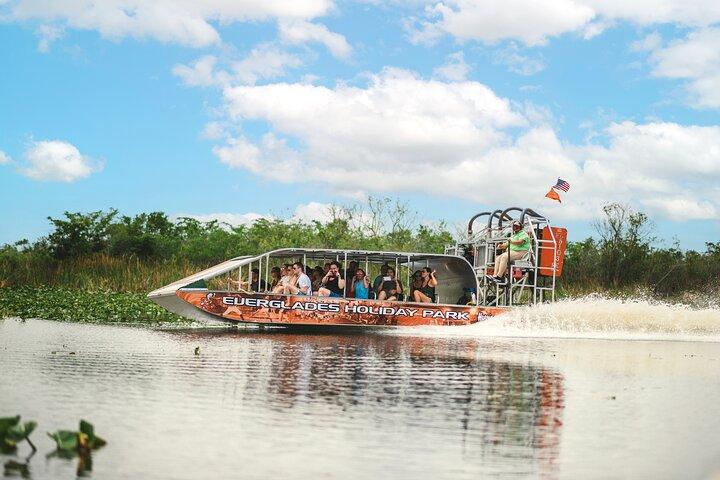 Everglades Airboat Adventure mit Hin- und Rücktransfer zur Bucht