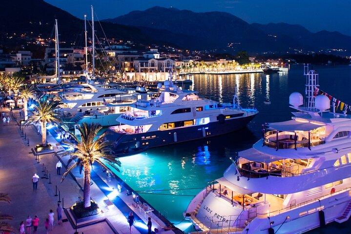 Kotor Kabelbaan en Avondcruise van Kotor naar Tivat