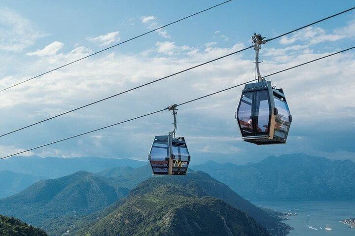 Funivia di Kotor e crociera serale da Kotor a Tivat