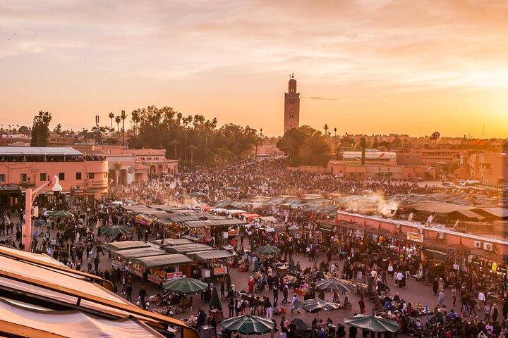 Privat Marrakech Shopping och lokal lunch