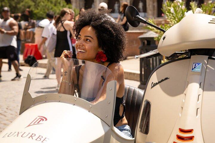 Vespa Sidecar Tour : Express Highlights of Rome