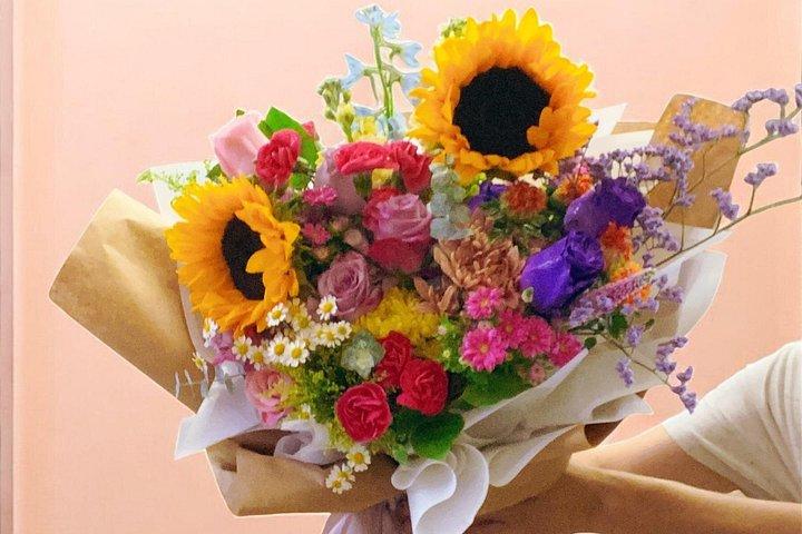 ロサンゼルス花地区フローラルデザインワークショップ