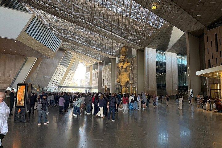 Piramides van Gizeh, Sfinx & Groot Egyptisch Museum met Khan Bazaar