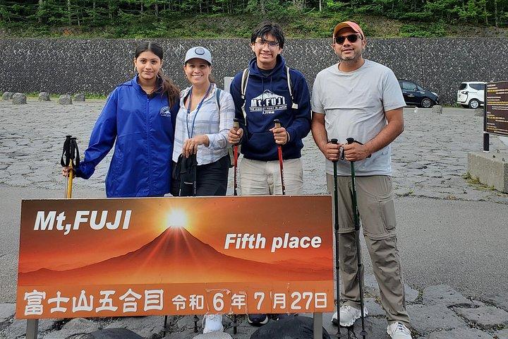 東京から自家用車で日の出を登るプライベート富士山2日間