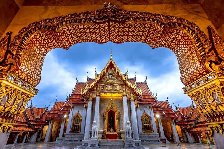 ゴールデンブッダ、寝仏、大理石寺院へのプライベートツアー