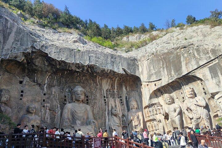 Viagem de um dia ao templo de Luoyang e Shaolin saindo de Xian em trem de alta velocidade