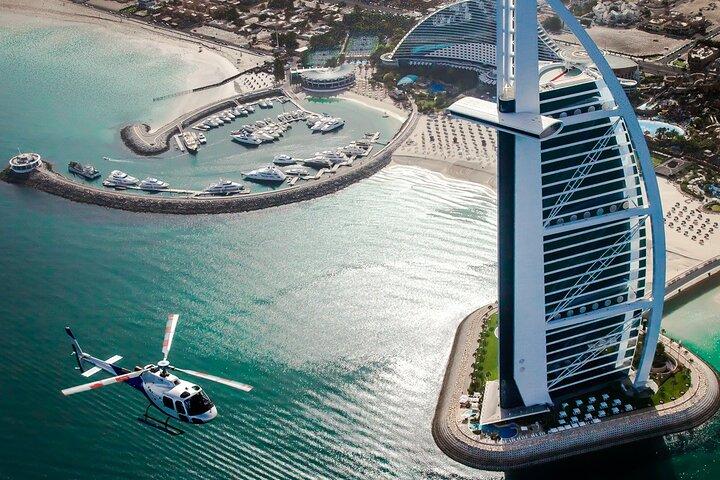 Dubai Air Helicopter Tour af ikoniske vartegn