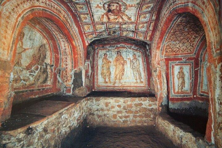 Rome cachée : Catacombes et visite souterraine avec transport