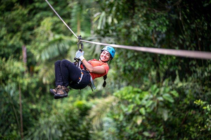 Arenal 12 Zipline-Kabel Erleben Sie den Flug über den La Fortuna-Wasserfall