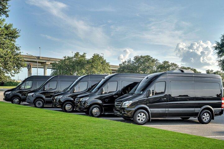 Privat Mercedes Sprinter Transfer NOLA, lufthavn, krydstogtskib