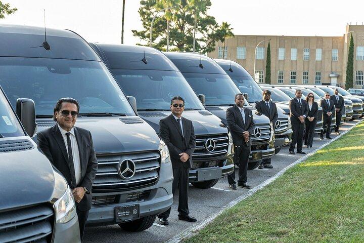 Privat Mercedes Sprinter Transfer NOLA, lufthavn, krydstogtskib