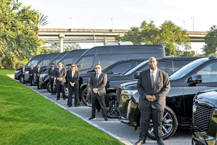 Privat Mercedes Sprinter Transfer NOLA, lufthavn, krydstogtskib
