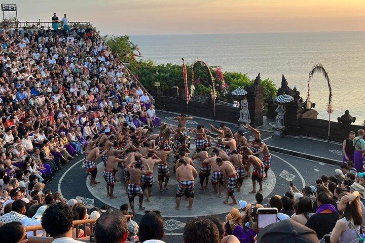 Entrada do Templo Uluwatu e Bilhetes de Dança Kecak