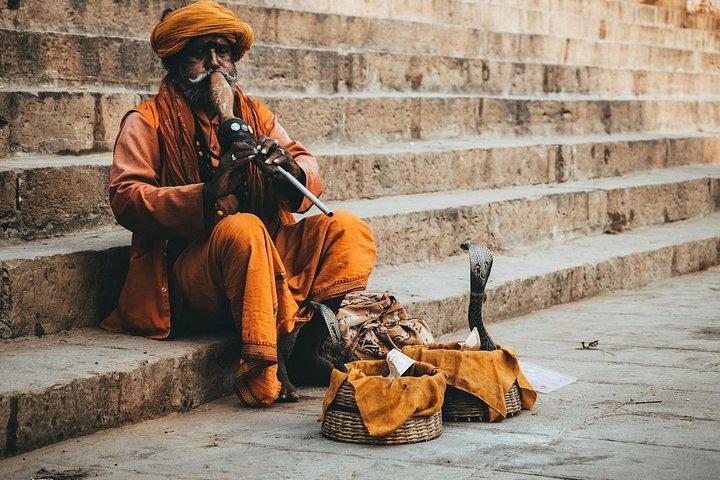Excursion privée en bateau à Varanasi tout compris