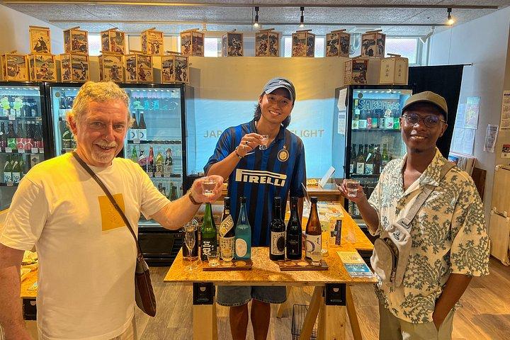 Sake Tasting Experience at Tsukiji Market