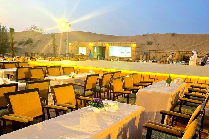 Dubaï : Safari Premium avec 4x4 Red Dunes 5* Buffet Dîner Spectacles