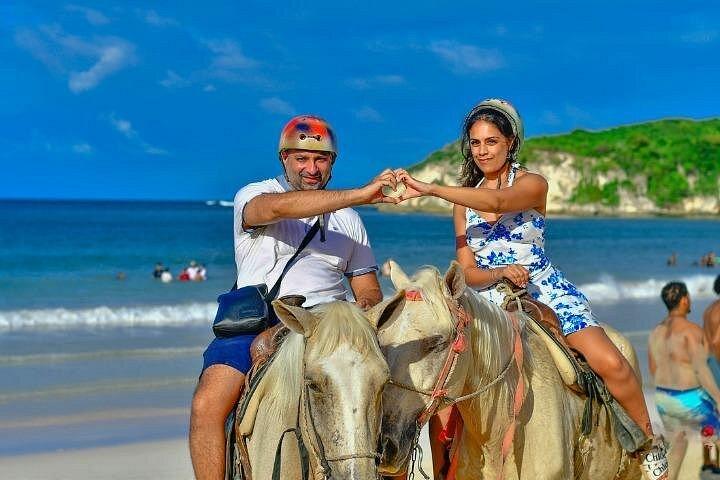 プンタ・カナ・ホースバック・ライド： ジャングル、マカオビーチ＆無料送迎