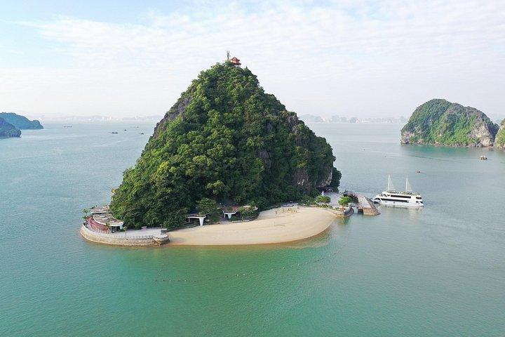 クルーズ客のためのハロン湾半日海岸小旅行