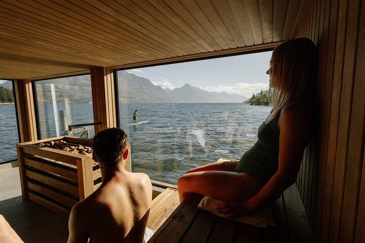 Queenstown Drijvende Sauna & Koude Duik op het Meer van Whakatipu