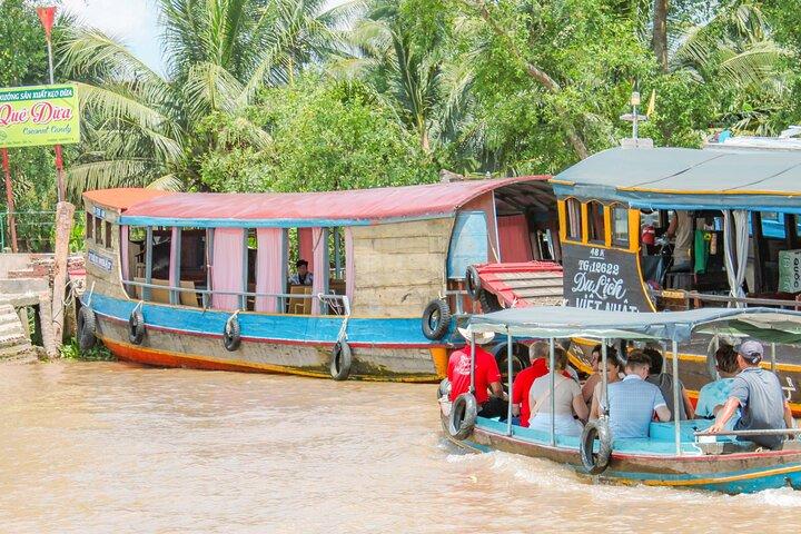 Ganztägige Mekong-Abenteuertour in kleiner Gruppe ab Ho-Chi-Minh-Stadt