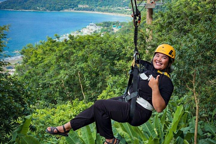 Phuket Kamala SkyRush Zipline e ATV Aventura