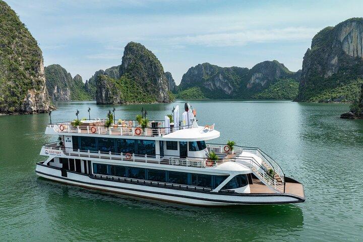 5 - Star Cozy Bay Halong Day Cruise, Bufé, Cueva, Kayak, Natación
