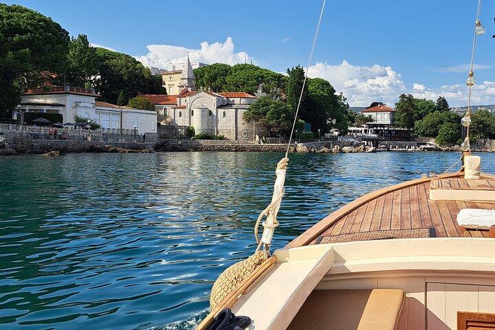 Balade à la nage Opatija sur Madonnina Boat Tour