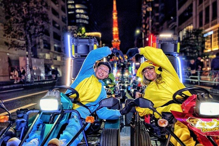 Visita guiada por Tokyo Go-Kart: Tokyo Tower to Shibuya Crossing
