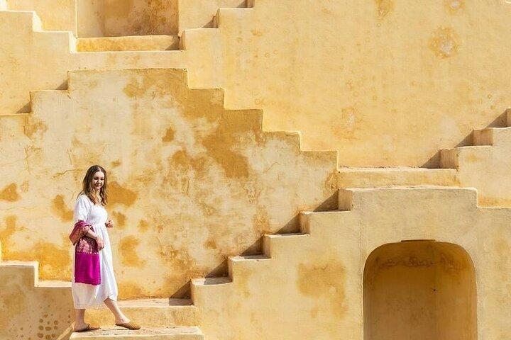 Excursão privada pela cidade de Jaipur por Tuk Tuk ou carro
