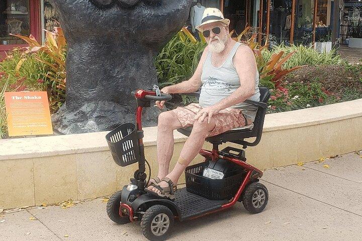 Udlejning af Easy Island Mobility Scooter