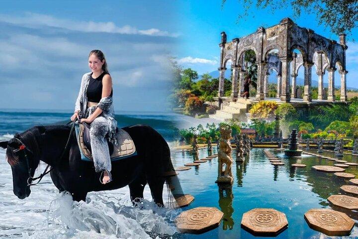 Visite privée de Bali Est Combinez Bali Équitation