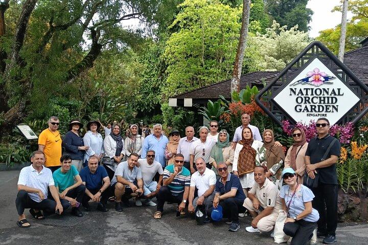 Singapore kulturtur med botanisk trädgård