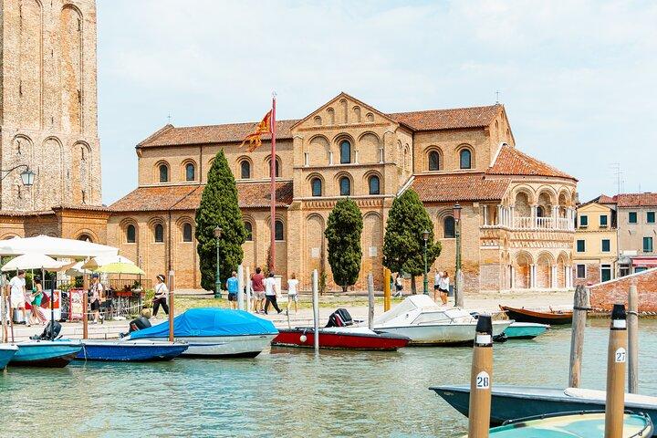 Garrafa de vidro de Murano e Burano Tour de Veneza