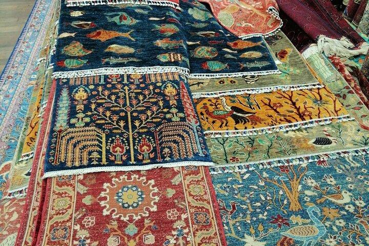 Mattor, mattor och kilims basar, Grand Bazaar och Egyptian Bazaar