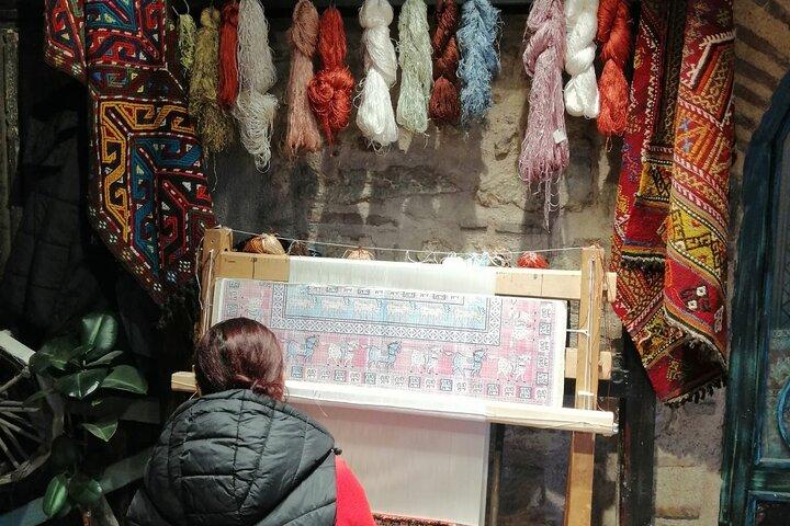 Mattor, mattor och kilims basar, Grand Bazaar och Egyptian Bazaar