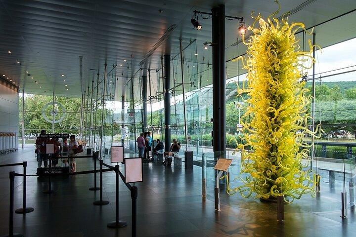 Niagara Falls til DC Transfer med Corning Museum of Glass Tour