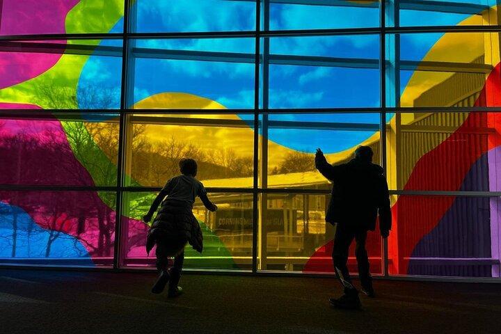 Niagara Falls til DC Transfer med Corning Museum of Glass Tour