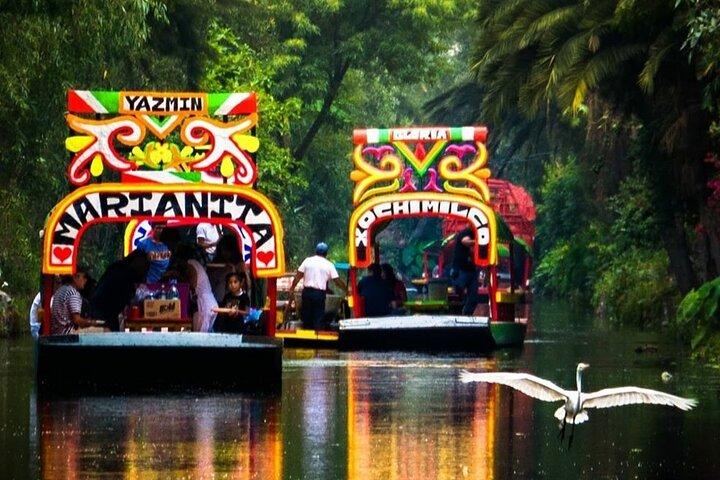 Xochimilco Boat Tour with Transportation from Mexico City
