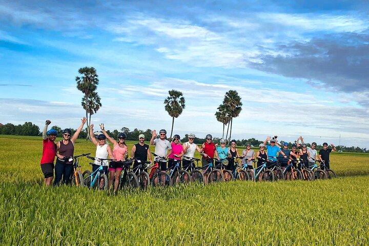 Passeio de bicicleta pelo Sunset Siem Reap