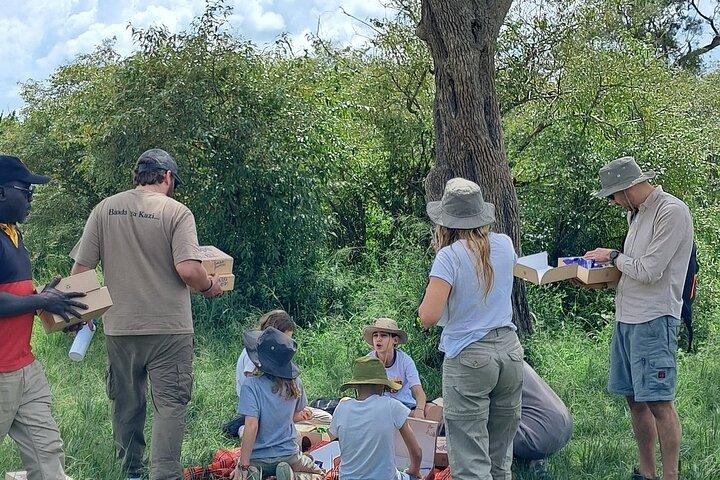 3-dagars Maasai Mara-gruppen deltar i budgetsafari