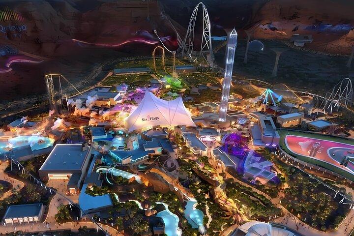 Toegangskaarten voor Qiddiya Six Flags (Riyad)
