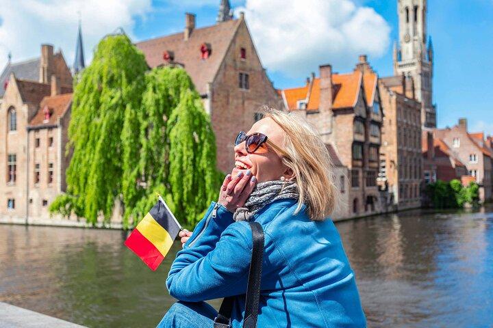 Visite à pied de Bruges avec audioguide sur votre smartphone