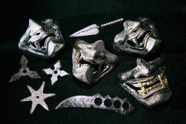 Kyōto : Erstelle deine eigene Ninja-Waffe/ Shōgun-Maskenwerkstatt