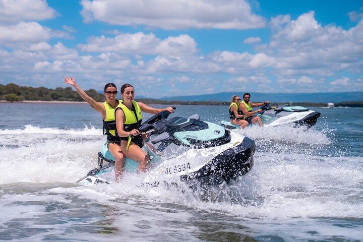 3-stündiges Gold Coast Jetski Abenteuer nach Stradbroke Island
