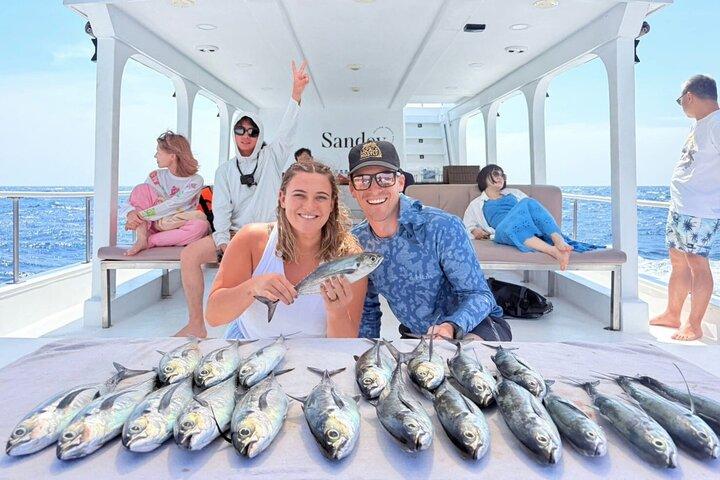 Juego de pesca en la isla Racha desde Phuket
