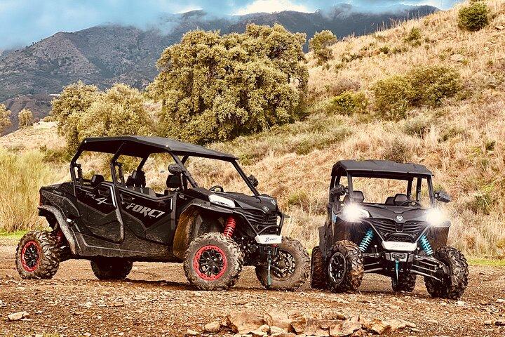 Avventura safari in buggy guidata di 3 ore nelle montagne di Mijas