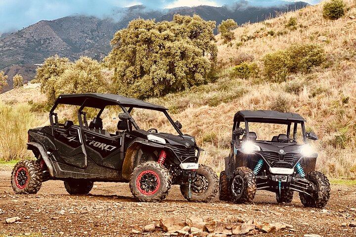 Esperienza di safari in buggy di 2 ore nelle montagne di Mijas con guida