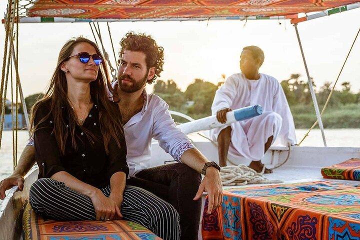 Sunset sailing by Felucca in Luxor 2 Hours Private