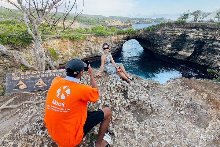 レンボンガン島発西ヌサペニダ島日帰りツアーとシュノーケリング